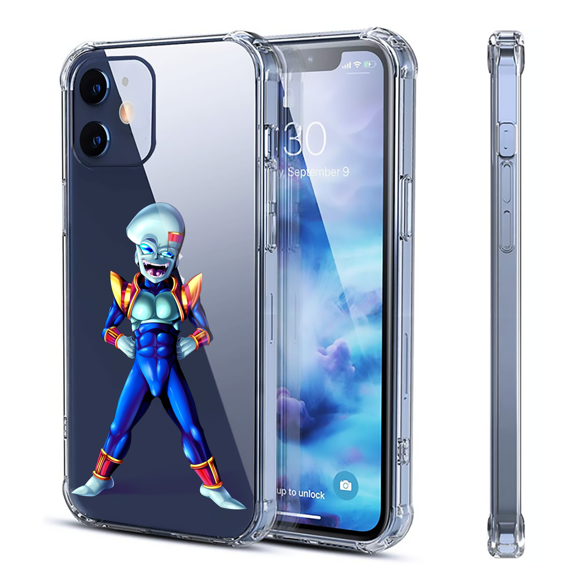 （画像用） ドラゴンボール DRAGON BALL 【iPhone 12シリーズ対応】透明スマホケース（クリアソフトケース）